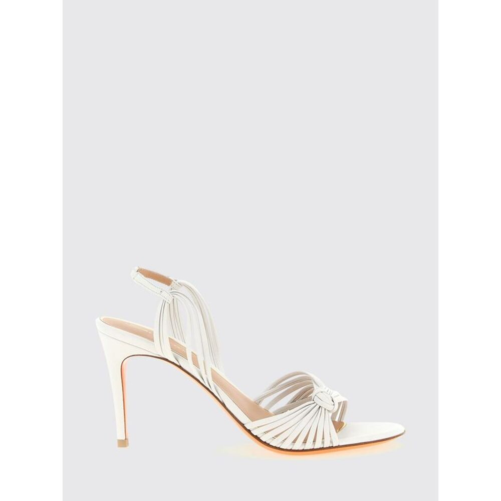 Santoni Heeled Sandal Woman White